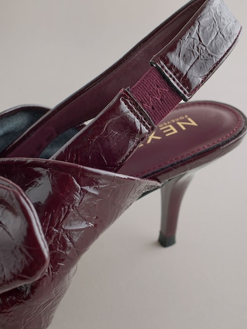 Next Slingpumps in Rot