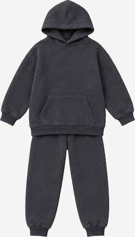 LOUIS LECLER Joggingpak 'Finn' in Grijs: voorkant
