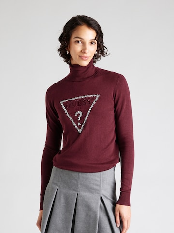 GUESS - Jersey 'PIPER' en rojo: frente