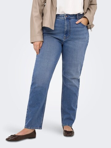 ONLY Carmakoma regular Jeans i blå: forside