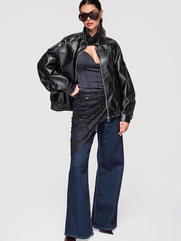 Ombre Between-season jacket in Black