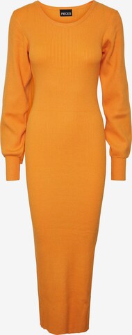 PIECES Kleid 'DICTE' in Orange: predná strana