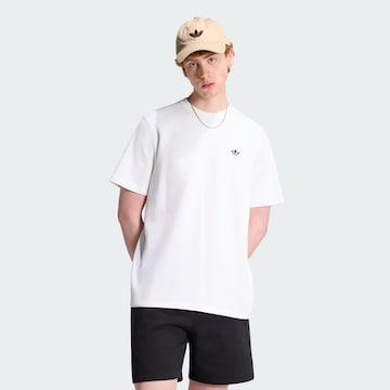 ADIDAS ORIGINALS - Camiseta 'Trefoil Essentials' en blanco: frente