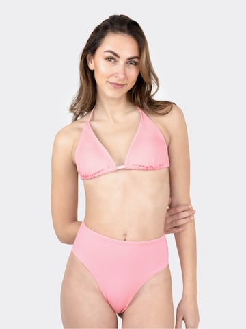 MYLILY Bikini Bottoms 'Brazilian Bikini Hose' in Pink: front