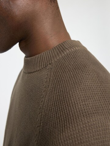 Pull-over SELECTED en marron