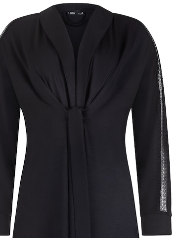 Lisca Dressing Gown 'Adventure' in Black