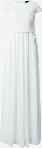 STAR NIGHT Вечерна рокля в бяло: отпред