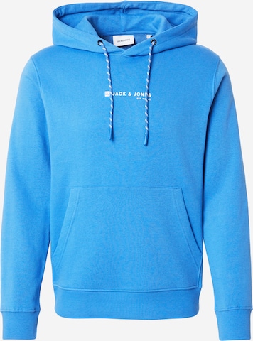 JACK & JONES - Sweatshirt 'JJSKI' em azul: frente