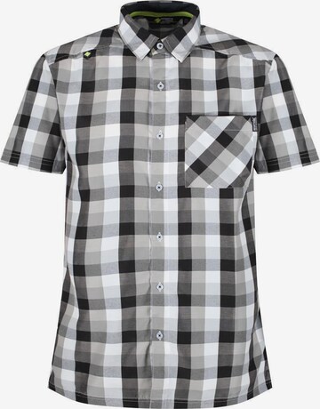 REGATTA Regular fit Athletic Button Up Shirt 'Kalambo III' in Grey: front