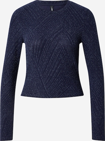 ONLY Shirt 'ONLSHINY' in Blau: Vorderseite