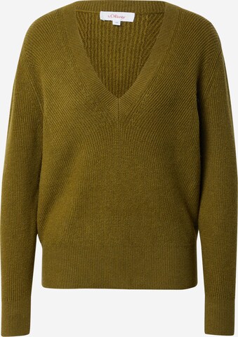 s.Oliver Sweater in Green: front