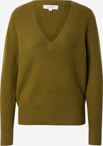 s.Oliver Pullover i grøn: forside