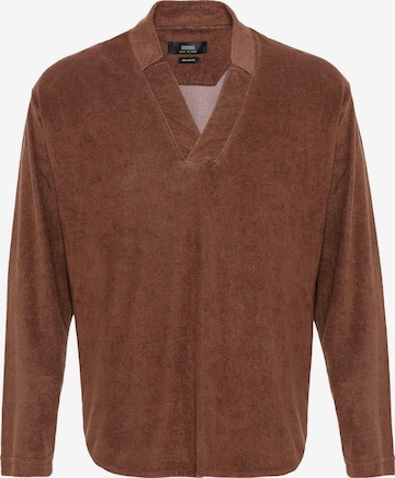 Antioch Regular fit T-shirt i brun: framsida