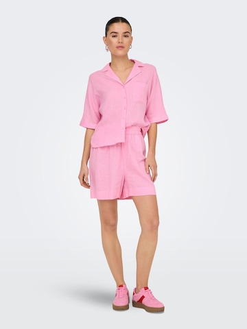 ONLY Loosefit Byxa 'ONLTokyo' i rosa