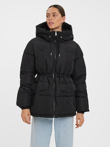 VERO MODA Winter Jacket 'Elanor' in Black: front