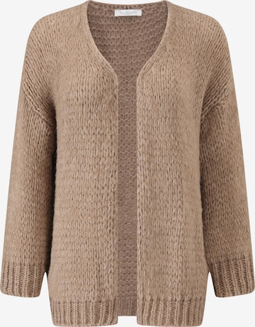 SASSYCLASSY Oversized Cardigan in Brown: front