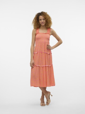 VERO MODA Summer dress in Pink: front