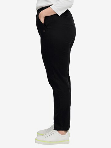 SHEEGO Slimfit Chino in Zwart