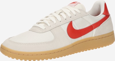 Nike Sportswear Matalavartiset tennarit 'FIELD GENERAL' värissä norsunluu / vaaleanharmaa / punainen, Tuotenäkymä