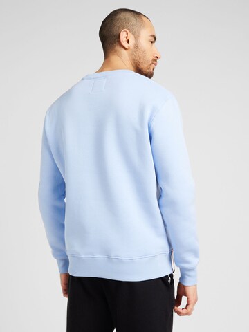 ALPHA INDUSTRIES Sweatshirt in Blau