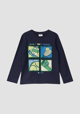T-Shirt s.Oliver en bleu