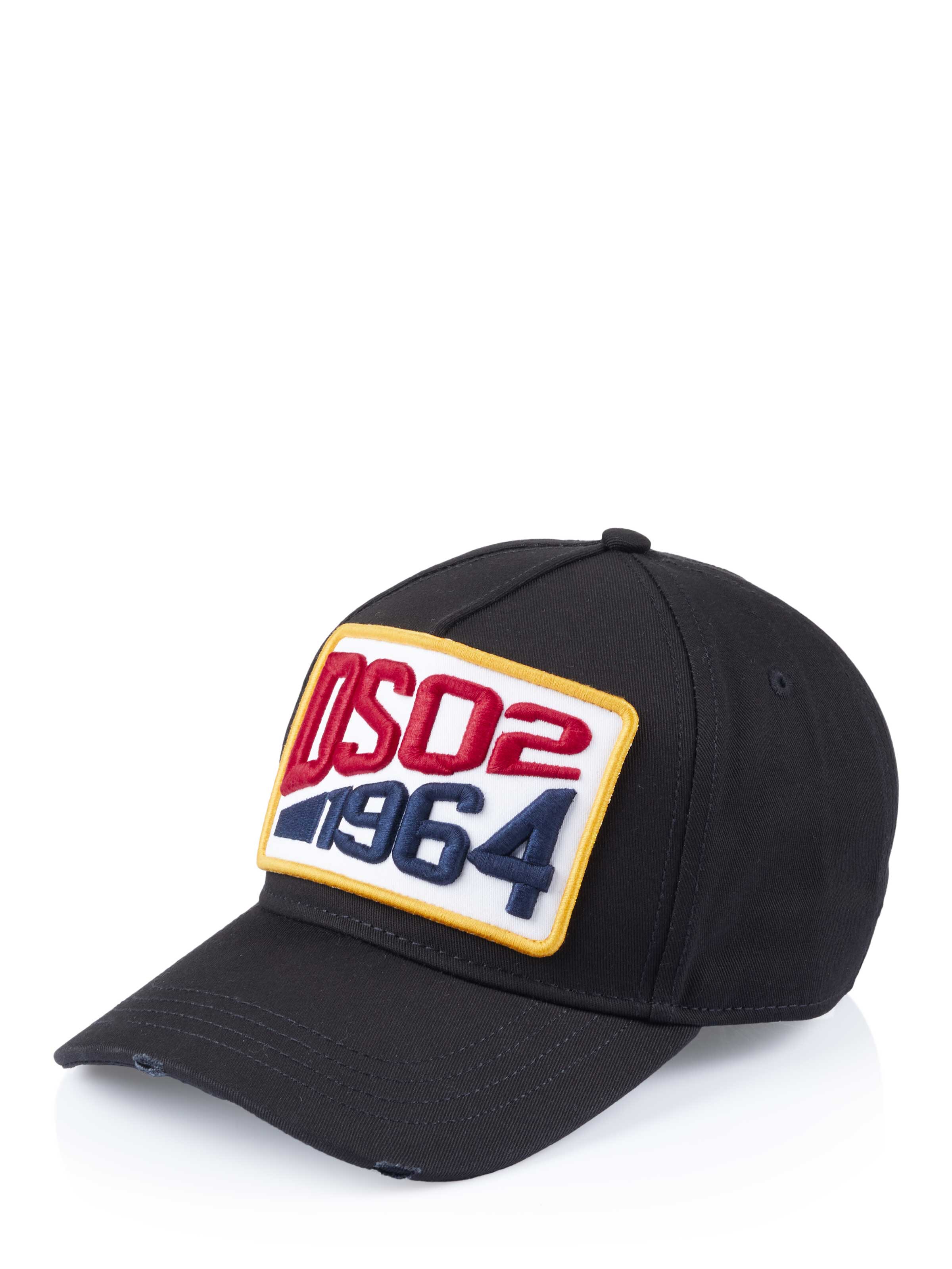 DS2 Cap in Black: front