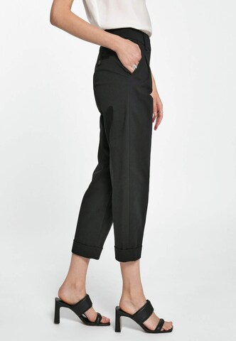 Coupe slim Pantalon Fadenmeister Berlin en noir