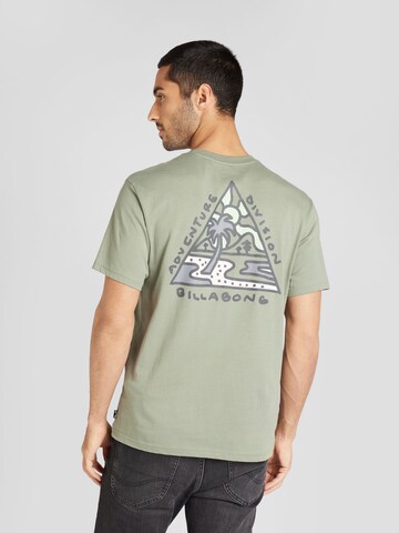 BILLABONG - Camiseta funcional 'SHINE' en verde: frente