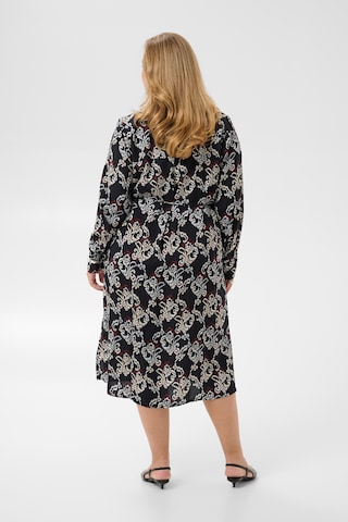 KAFFE CURVE Jurk in Zwart