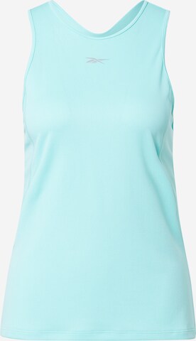 Reebok Sporttop in Groen: voorkant