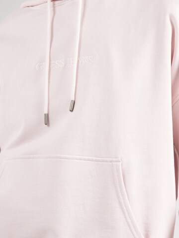 Sweat-shirt GUESS JEANS en rose