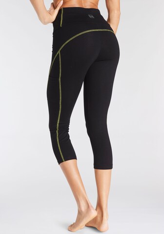 LASCANA ACTIVE Skinny Športové nohavice - Čierna