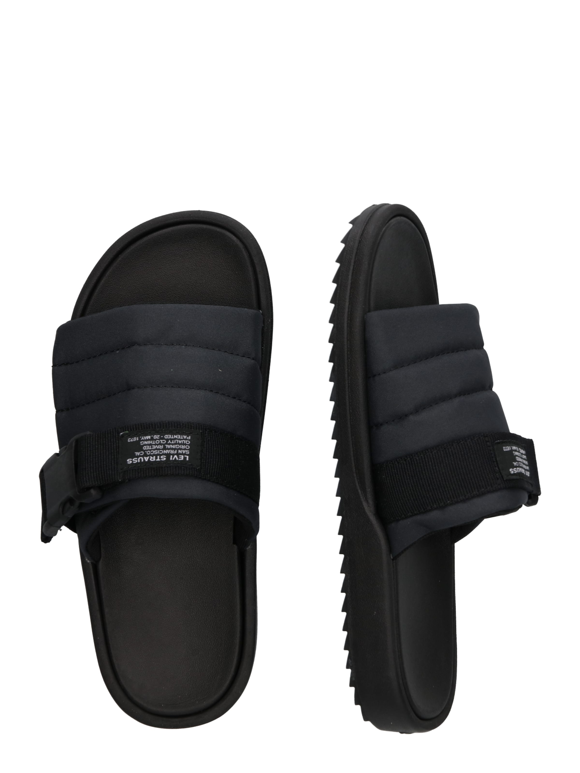 LEVI'S ® Pantolette 'TAHOMA' in Schwarz