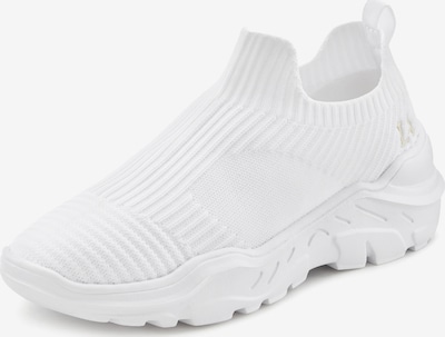 LASCANA Slip on en or / blanc, Vue avec produit