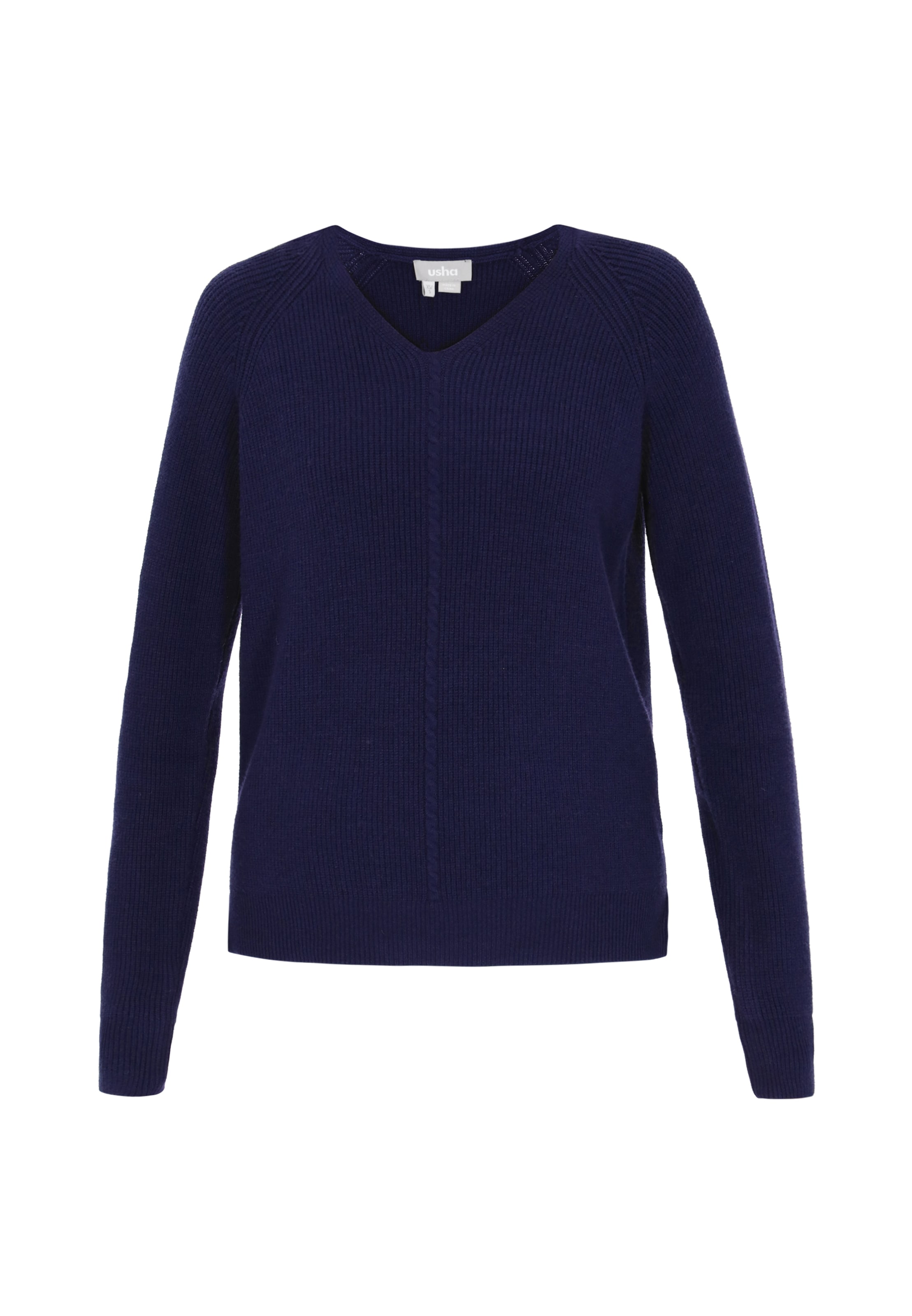 Usha - Pullover em azul: frente