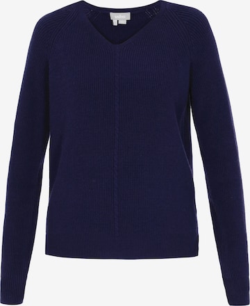 Usha - Pullover em azul: frente