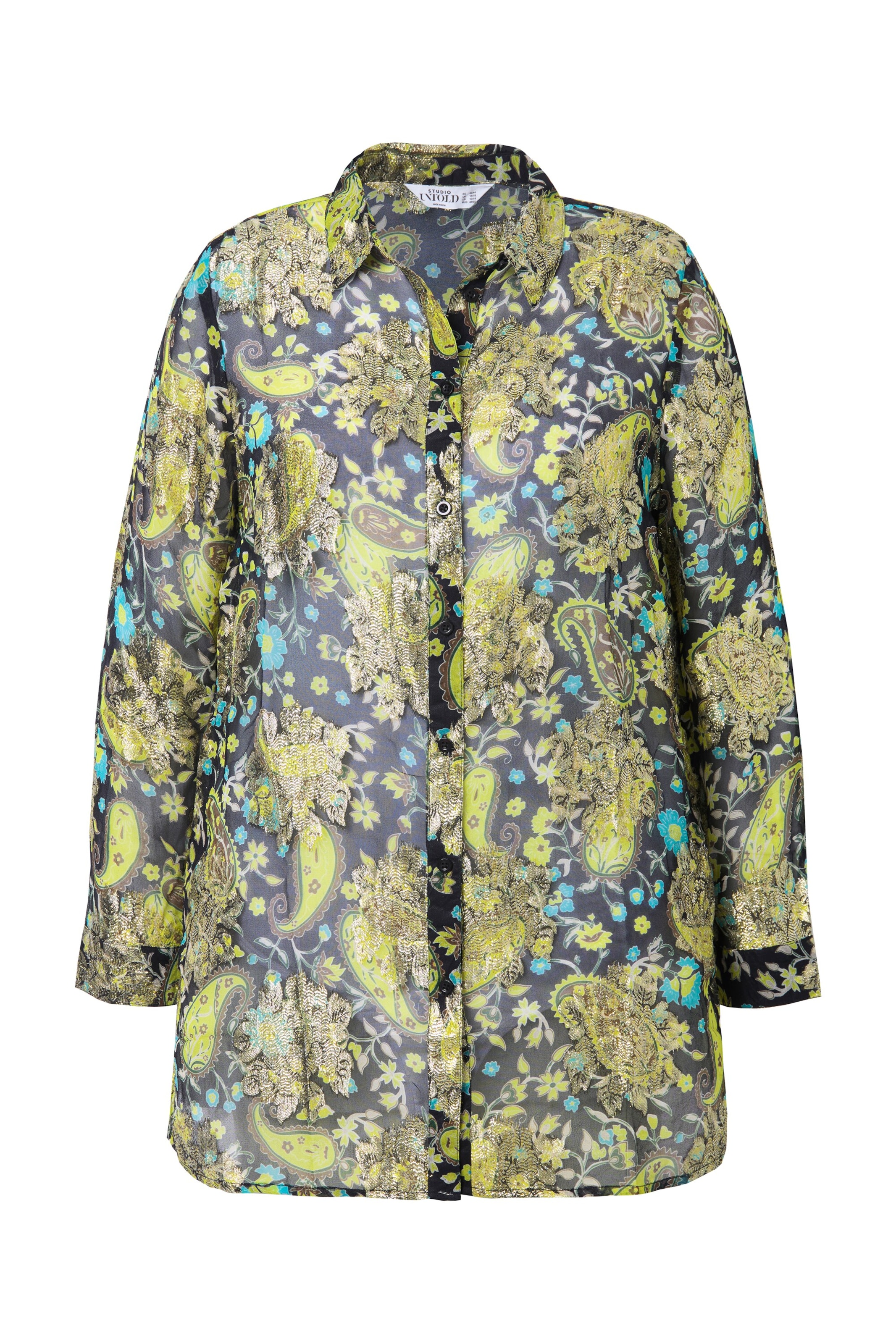 Studio Untold Blouse in Black: front