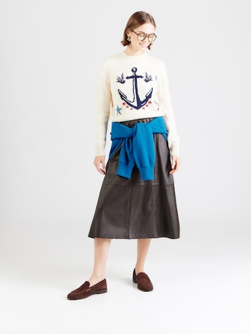 Weekend Max Mara Πουλόβερ 'NITRA' σε λευκό