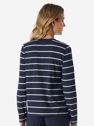 SCHIESSER Slaapshirt 'Mix & Relax' in Blauw