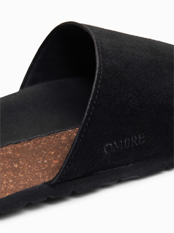 Ombre Pantolette‌‌‌‌‌‌‌‌‌‌ in Schwarz