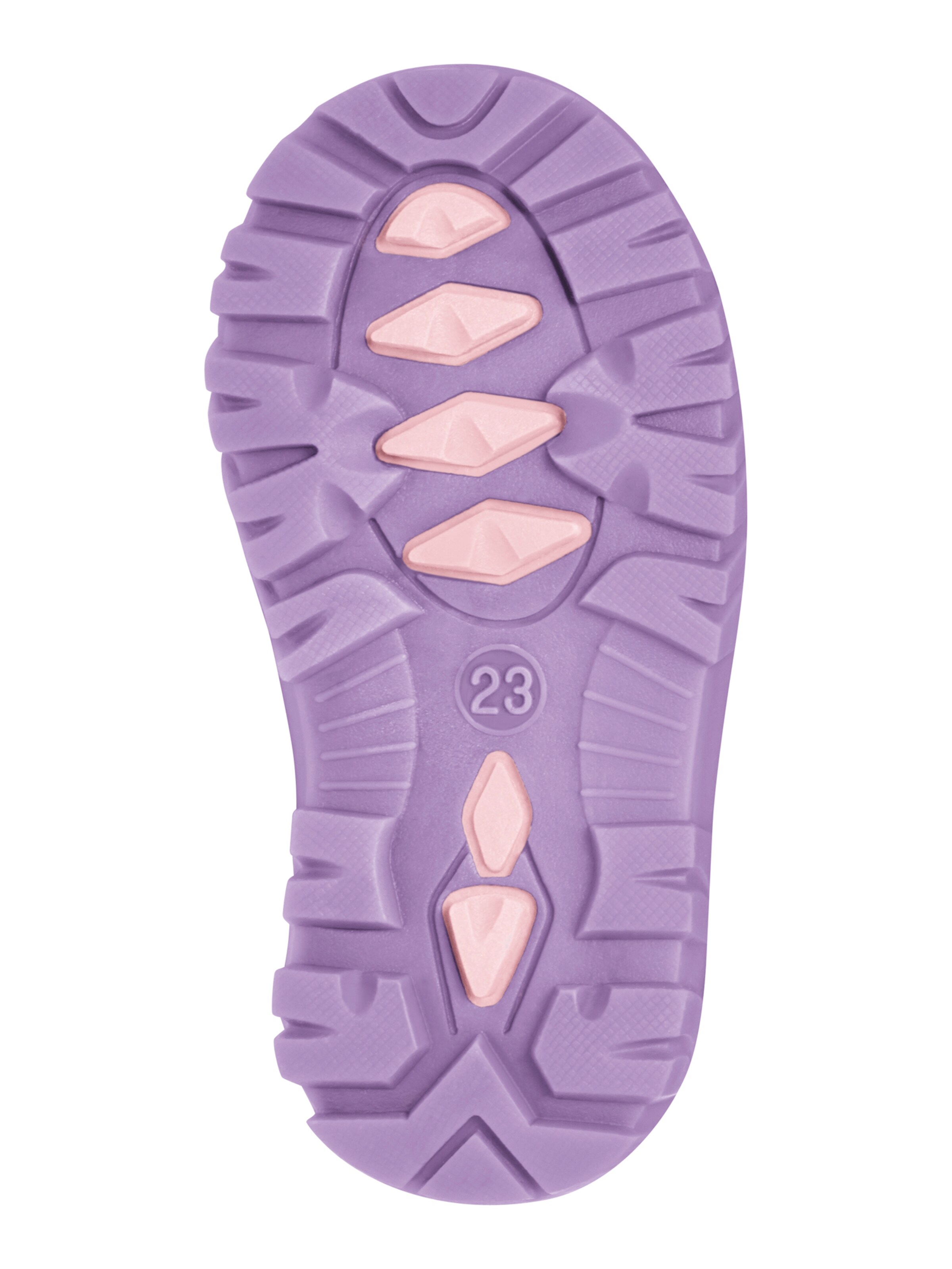 Bottes de neige 'Regenbogen' PLAYSHOES en rose