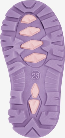 PLAYSHOES Snow Boots 'Regenbogen' in Dusky Pink ABOUT YOU