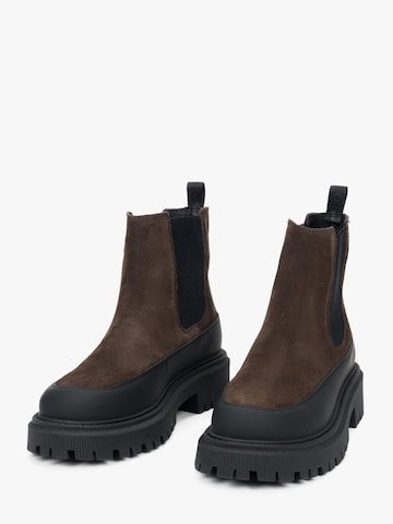 Estro - Botas Chelsea '09-3247' en marrón