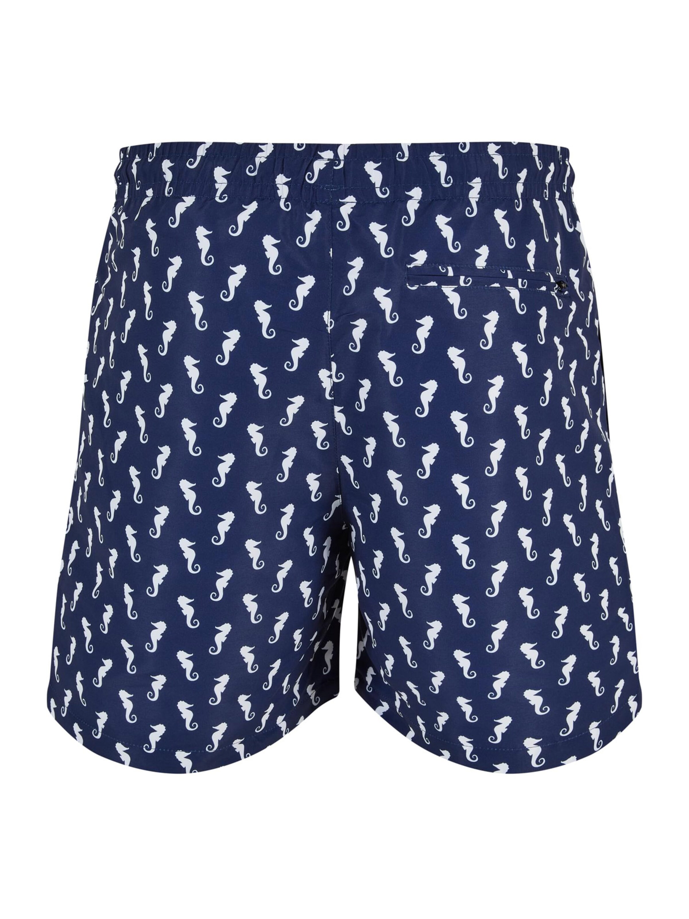 Urban Classics - Calções de banho em azul