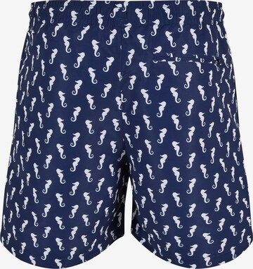 Urban Classics Zwemshorts in Blauw