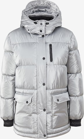 comma casual identity Winter Jacket in Silver: front