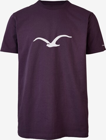 Cleptomanicx Shirt 'Mowe' in Purple: front