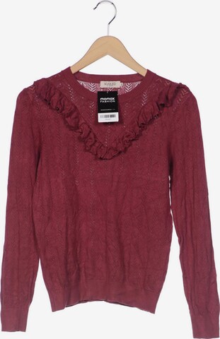 SOAKED IN LUXURY Pullover M in Rot: predná strana