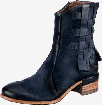 A.S.98 Cowboy Boots in Blue: front