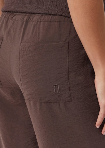 comma casual identity Loose fit Trousers in Brown